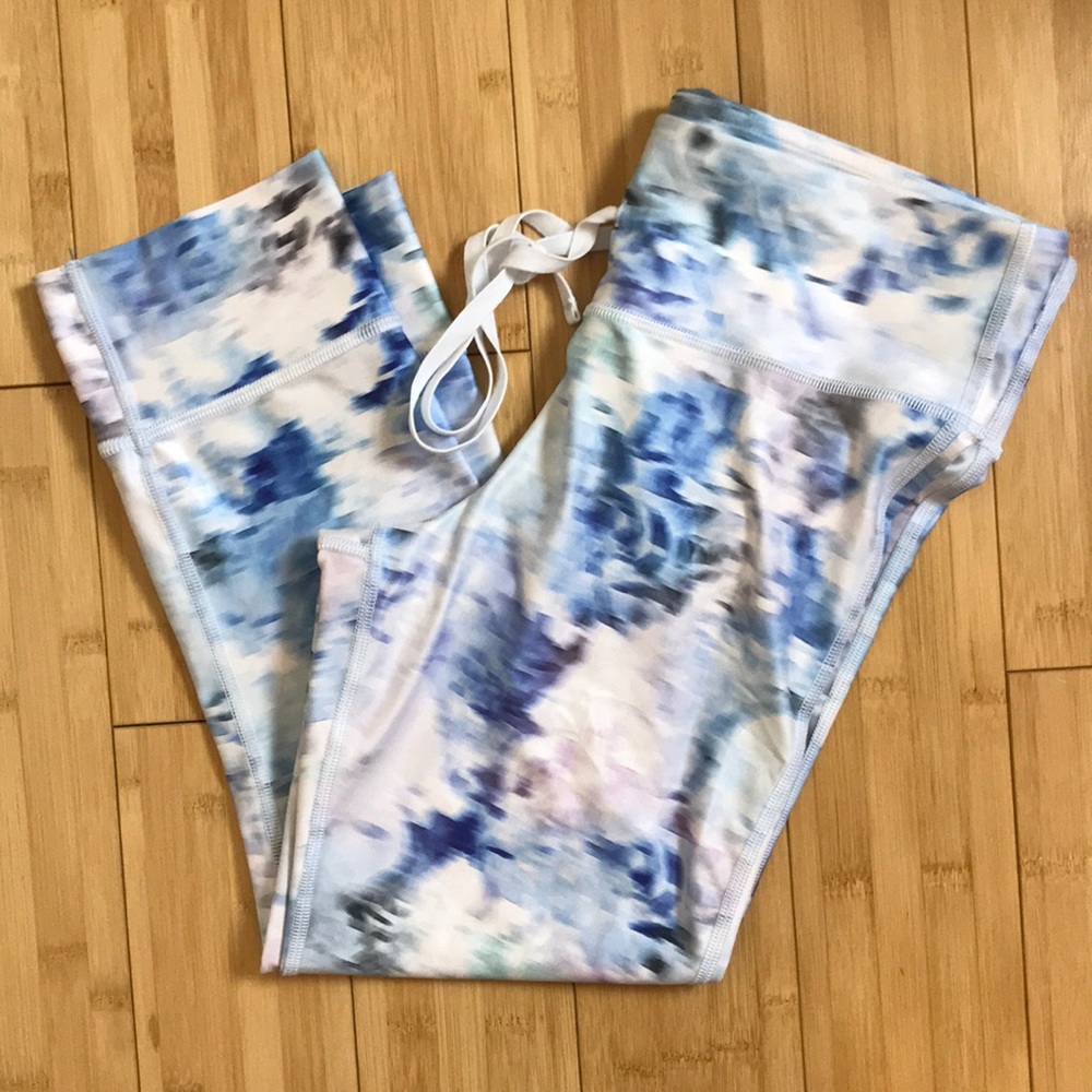 Gapfit Drawstring Capris In Eclipse Blue Water - image 1